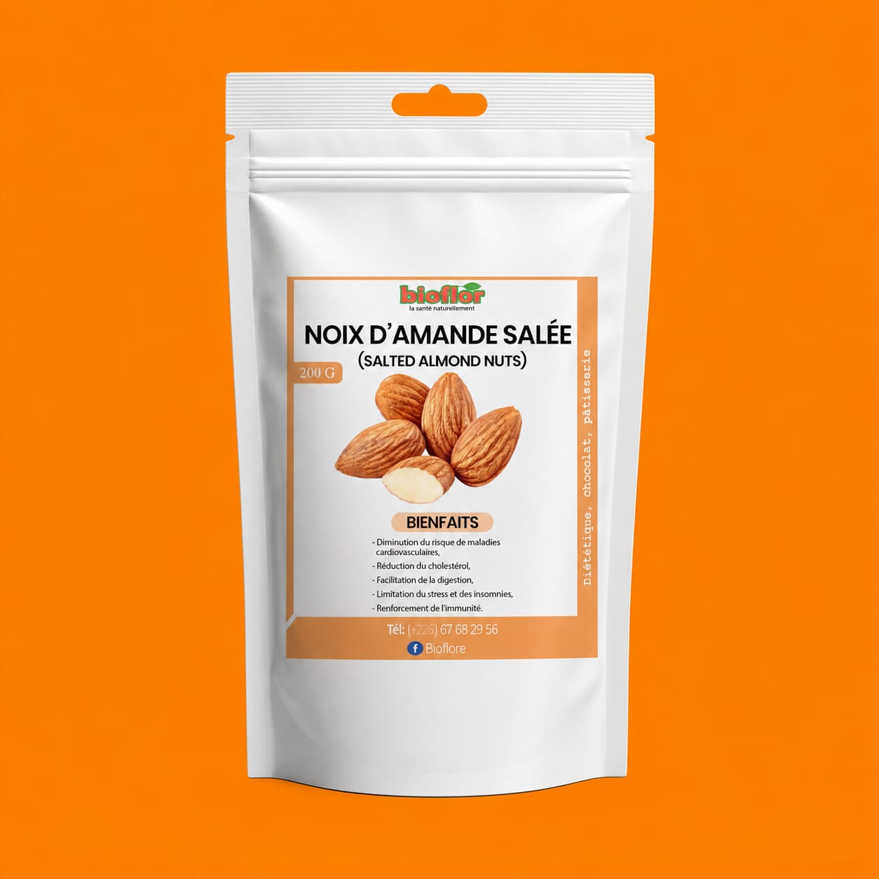 NOIX D'AMANDES 200G