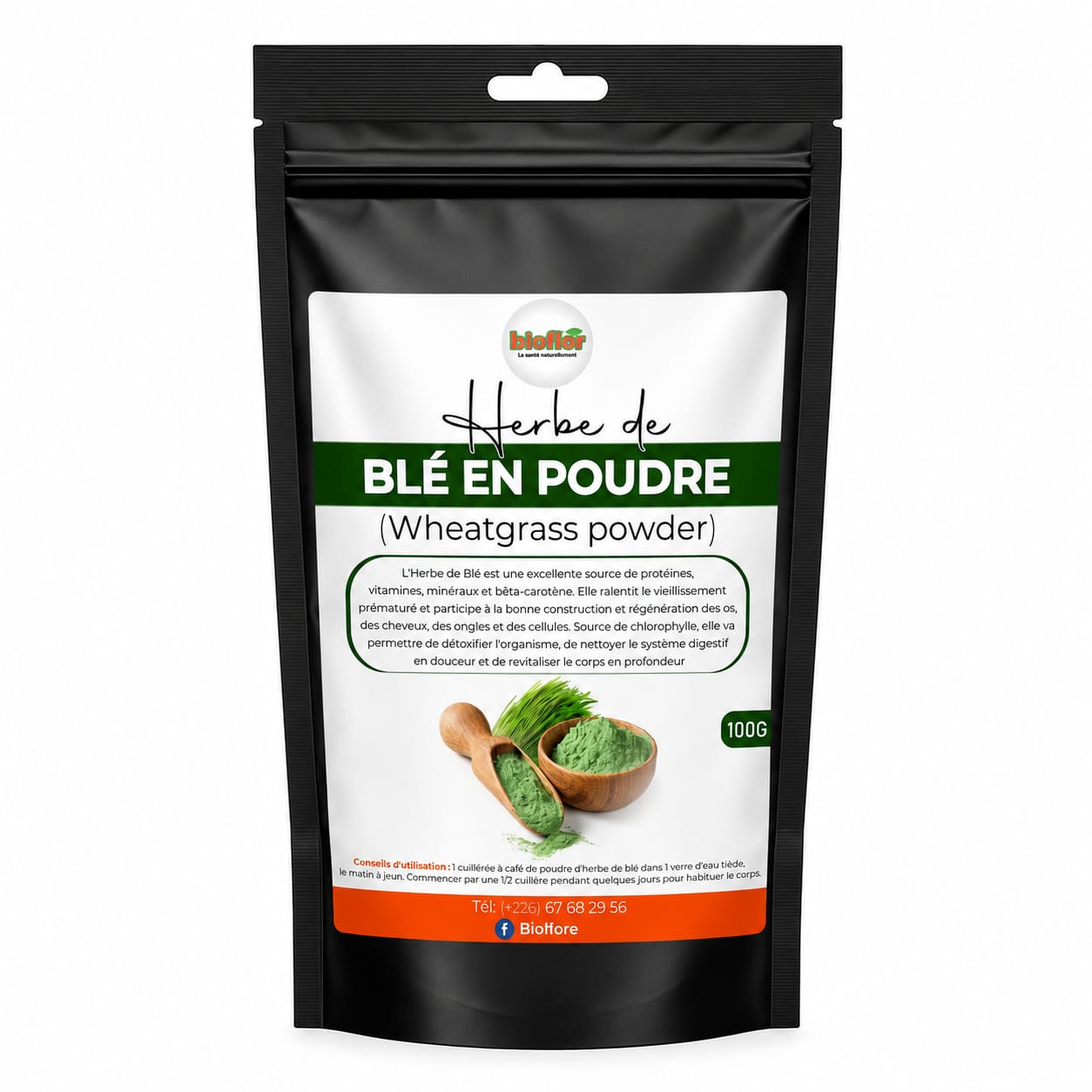HERBE DE BLé WHEATGRASS 100G
