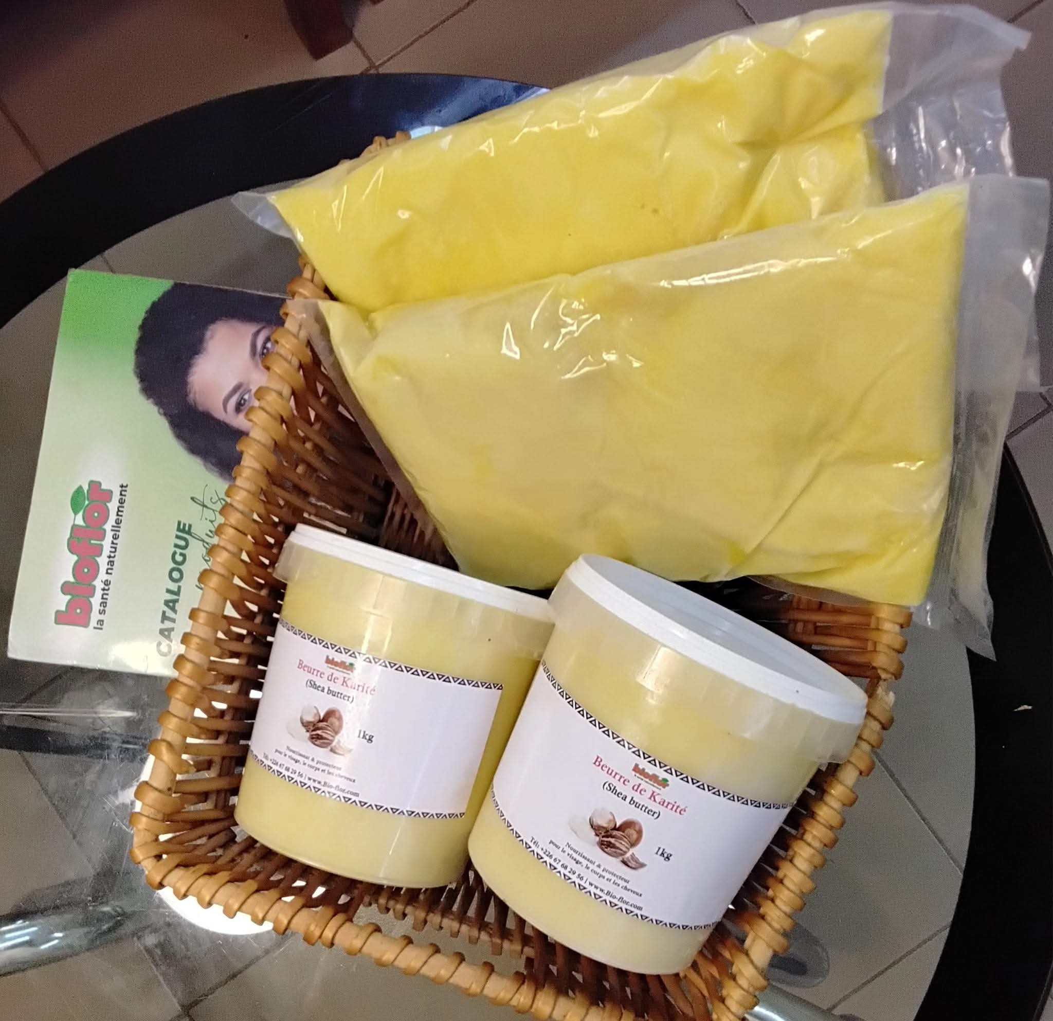 BEURRE DE KARITE EN SACHET 1KG