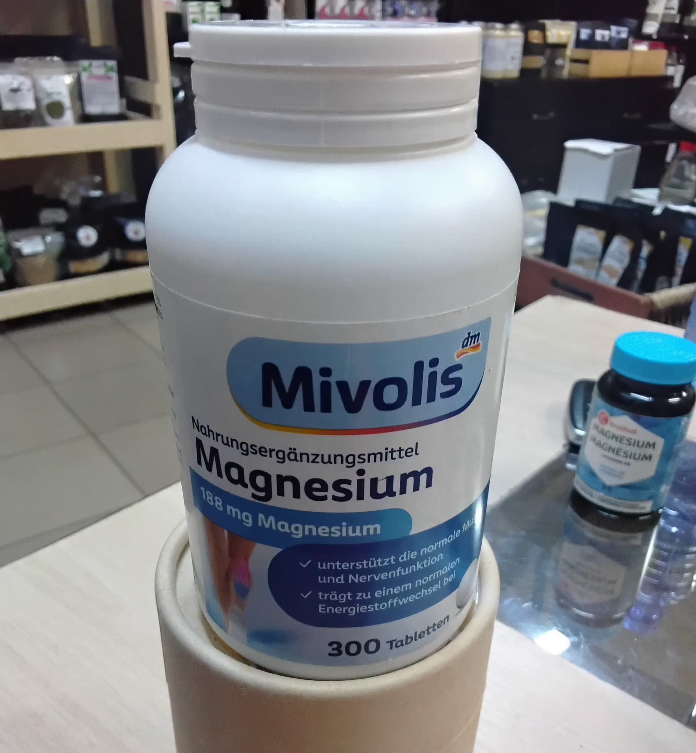 MAGNÉSIUM MIVOLIS 300 tablettes