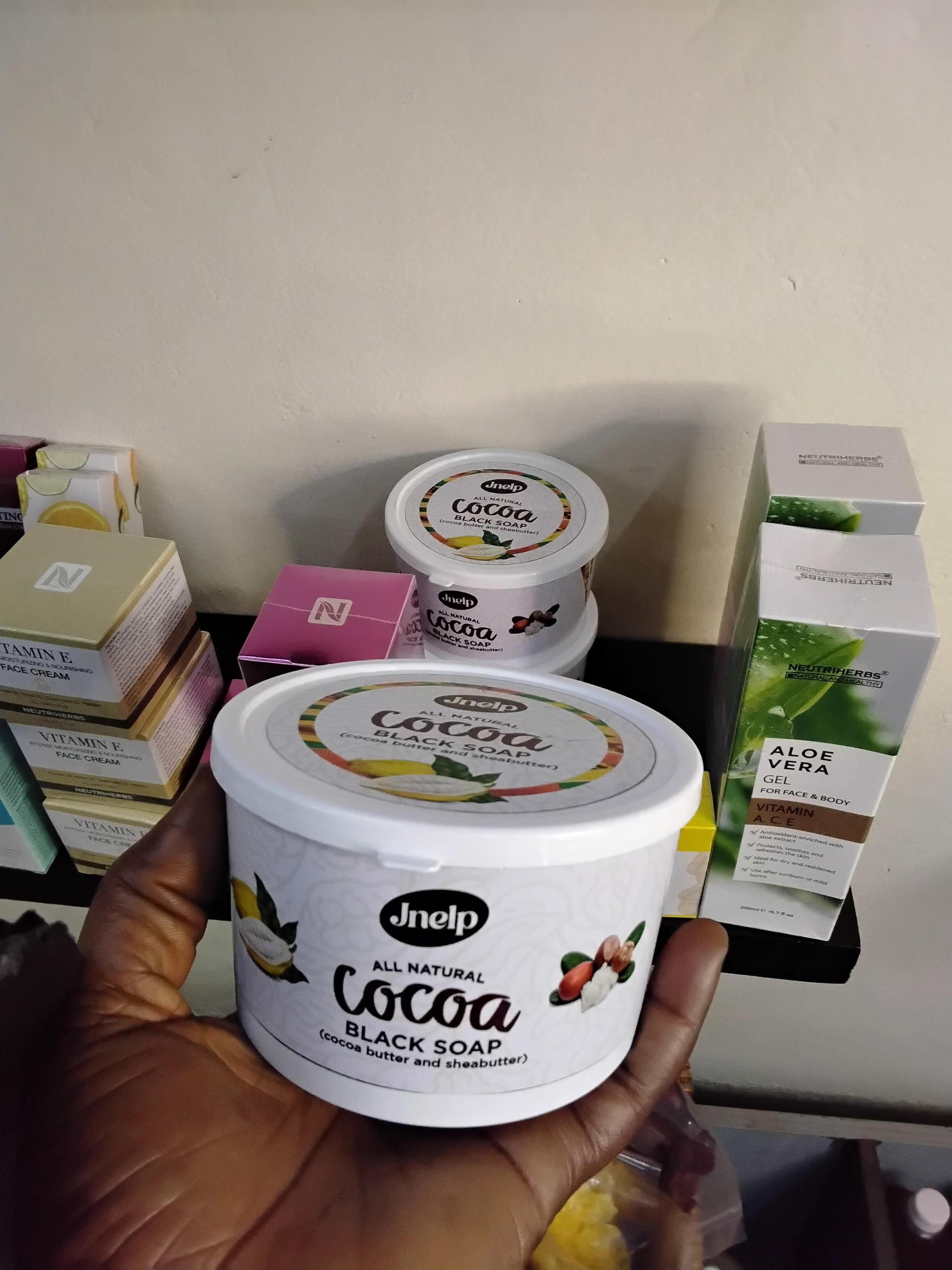 COCOA BLACK SOAP 450G