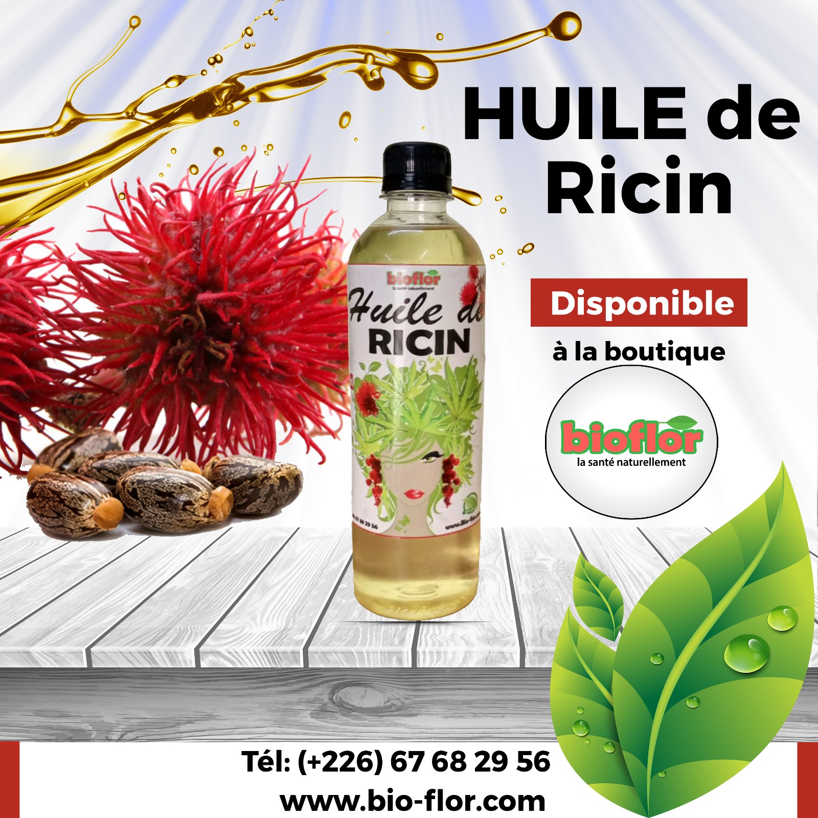 HUILE DE RICIN 500ML