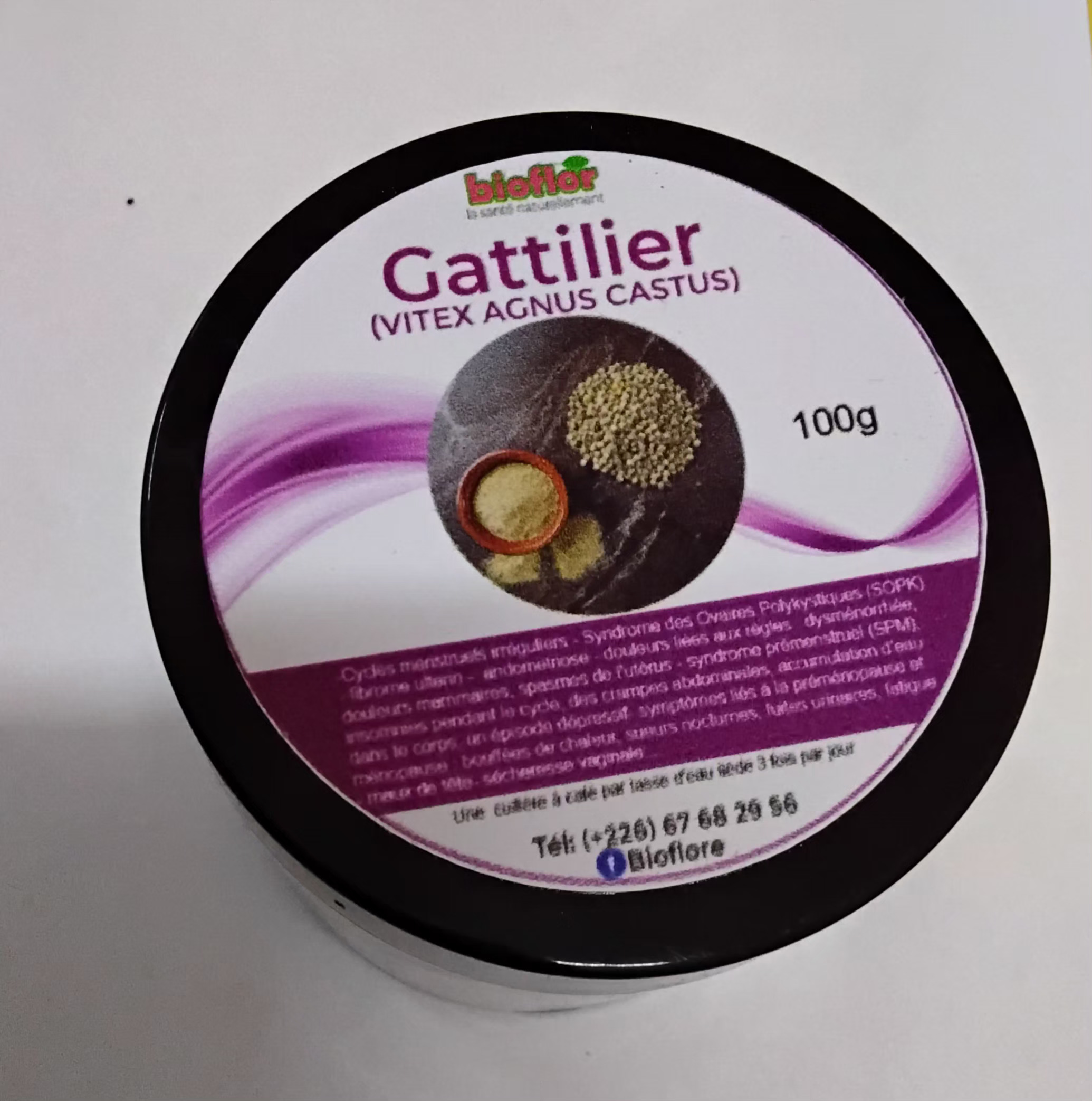 GATTILIER EN POUDRE, 100G