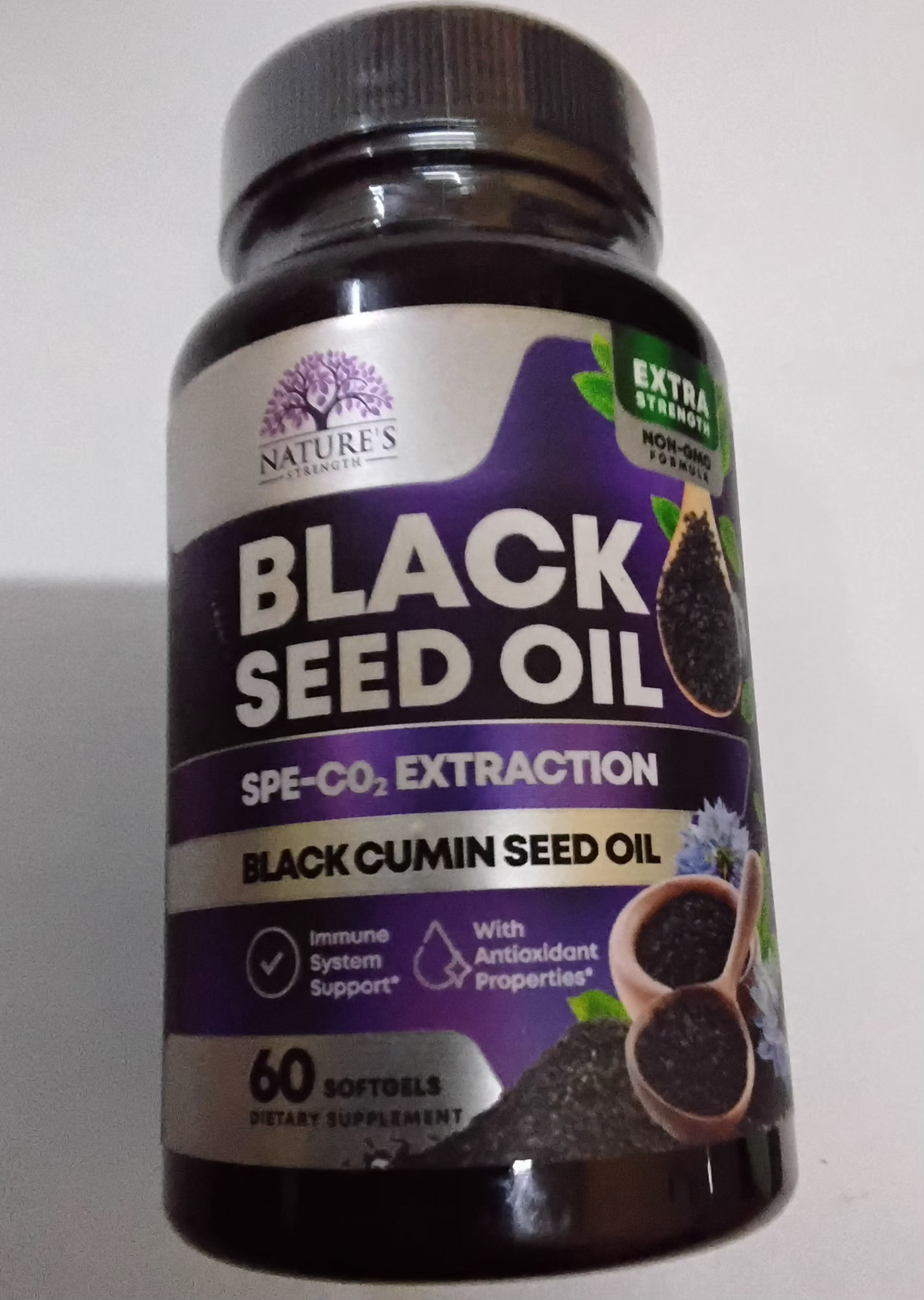BLACK SEED OIL CUMIN 60 GÉLULES