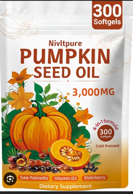 PUMPKIN SEED OIL  3000MG SACHET 300 Caps