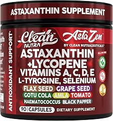 ASTAXANTHIN + LYCOPENE VITAMINS A, C, D, E 90 Caps